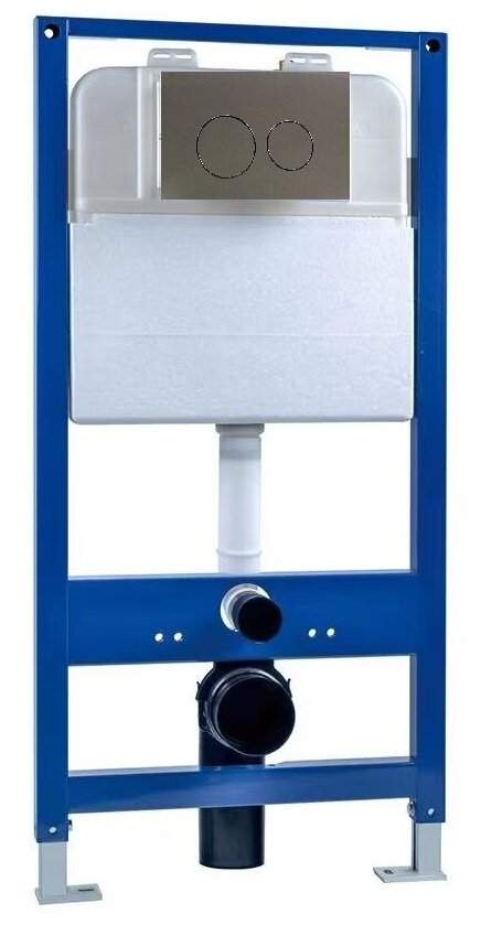 Инсталяция EvaGold 400 д/подвесного унитаза+кнопка смыва EvaGold 02