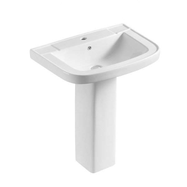 Умывальник R06 с пьедесталом  (650*500*835мм) S