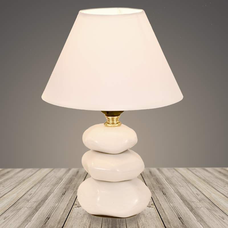 Настольная лампа 18301 WT белый/белый абажур h260 1х60W E27, DIY22