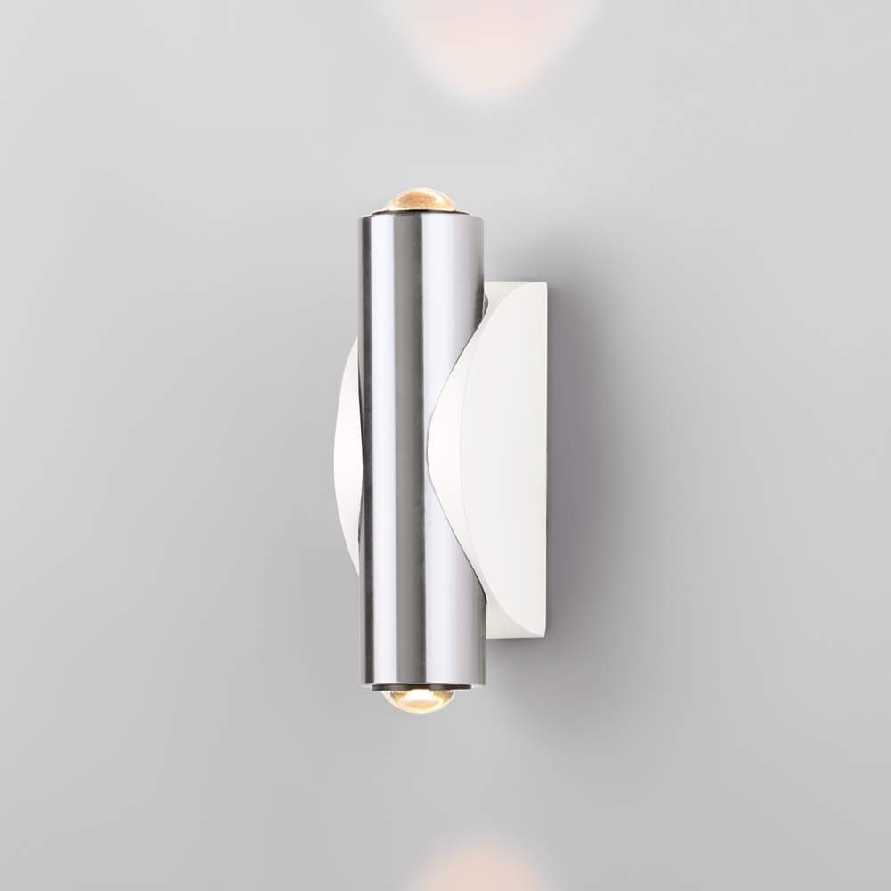 40109 Светильник настенный LED Steel  белый/сталь