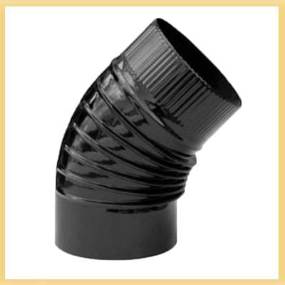 Отвод эмалир. CVNB*150/45гр.