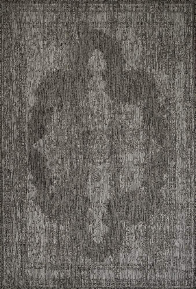 Ковер KAIR  S129  0.6x1,1  Oval, Black-Gray