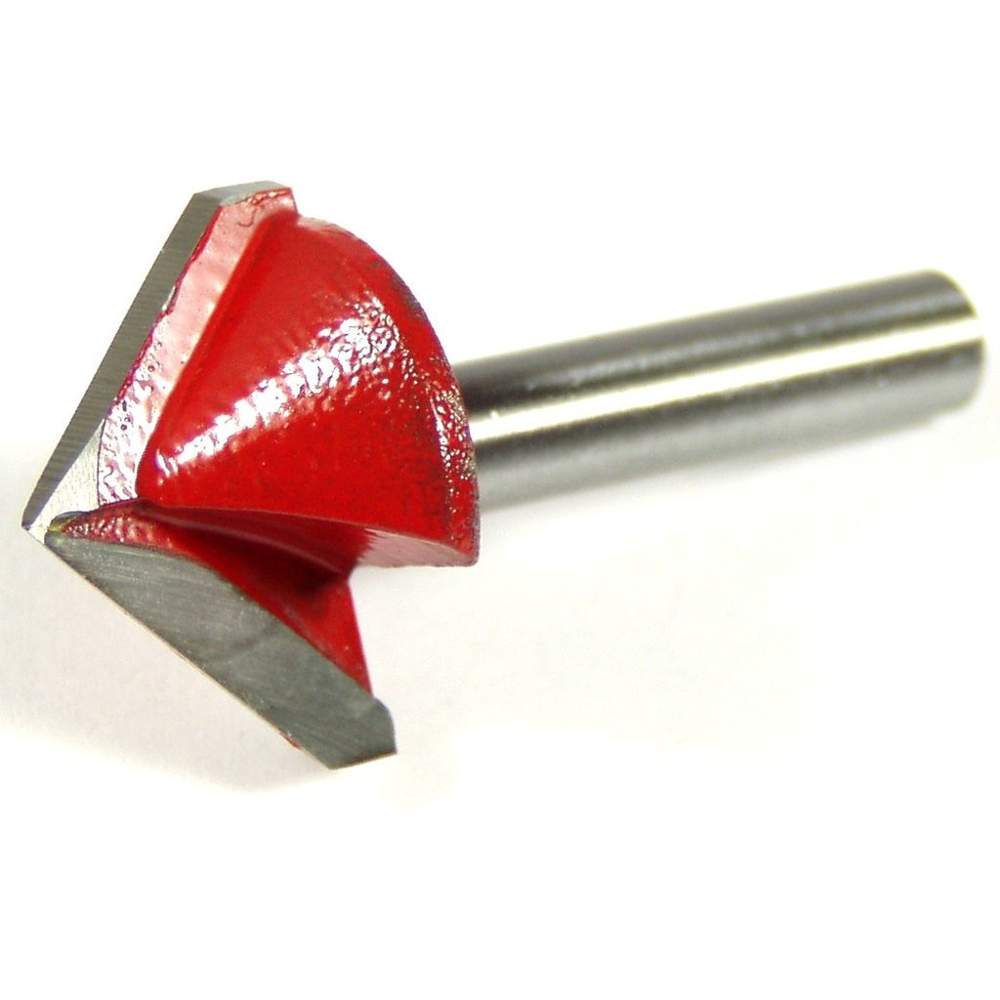 Фреза V-образная 90 град. S8 х D6,35 х H6,35  HS012001