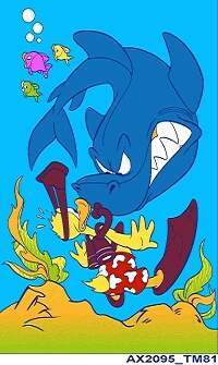 Ковер Baby Carving  2095  2,0х3,0  Mavi/Lacivert