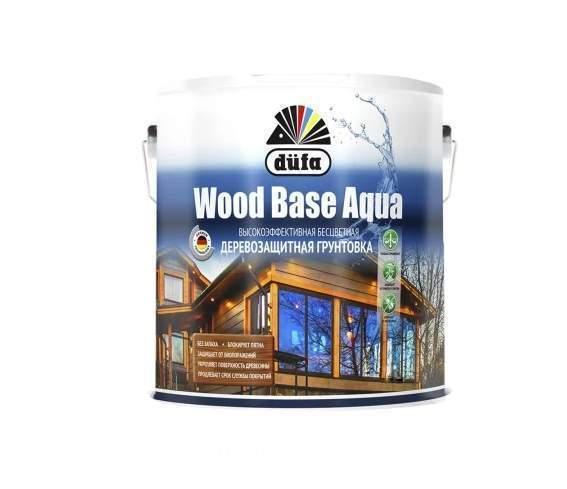 Грунт Dufa Wood Base AQUA смолоблокирующий д/дерева 2,5л