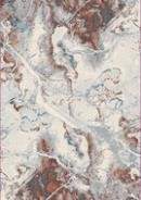 Ковер HARMONY  9674B L.Grey/Kiremit 2,0х3,0