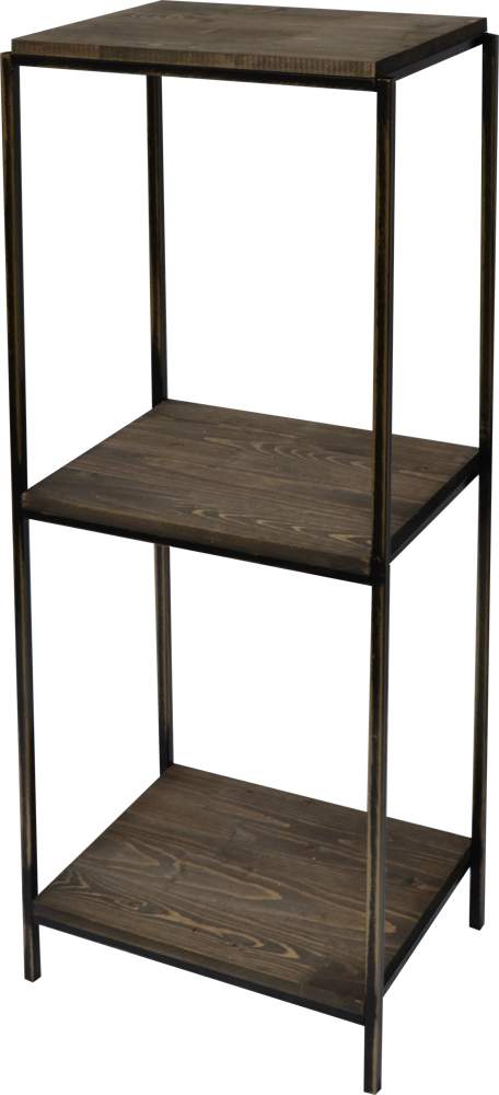 МЕТАЛЛ-ДЕКОР Полка №1328 Лофт h120х30х42см 3-х ярусная 