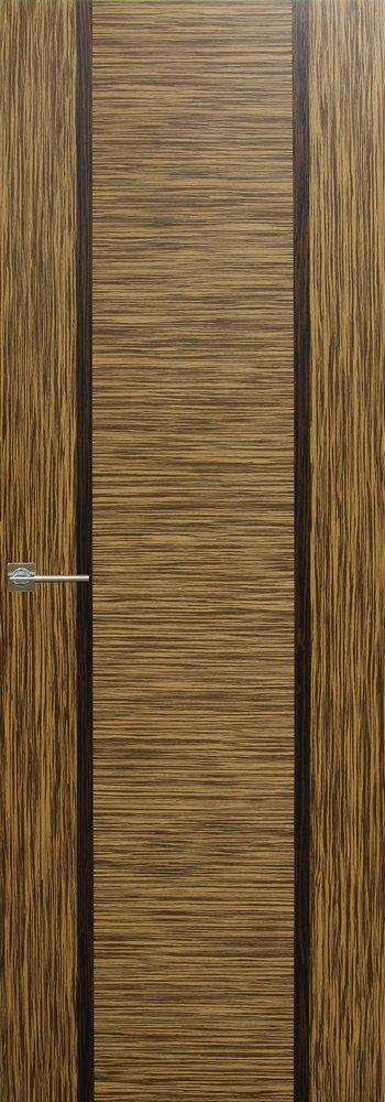 Дверь A 3.2  ДГ-90  зебрано/эбэн лак