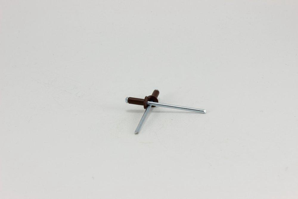 Заклепка ZK-3,2х8  RAL 8017  т.коричневый