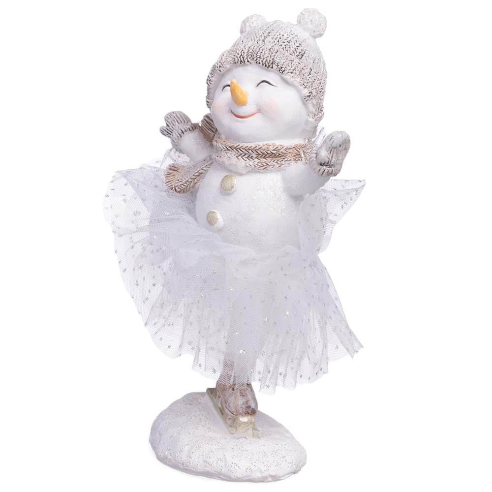 LEFARD Фигурка 162-1289 Снеговик 14х7х17,5см (полимер)
