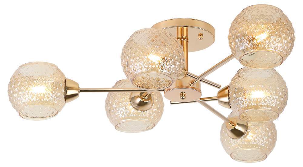 Rivoli Amalia 3090-306 6xE27 40Вт модерн Б0050816