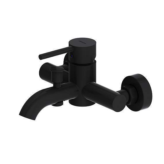 Смеситель  Scandinavian Pure  361000300 д/ванной и душа черный