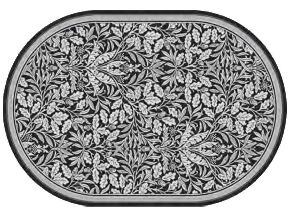 Ковер NOVARO  932/80  0,8х1,5  овал