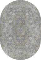 Ковер Valentino Y389A Cream/Grey  1,6х2,3  овал