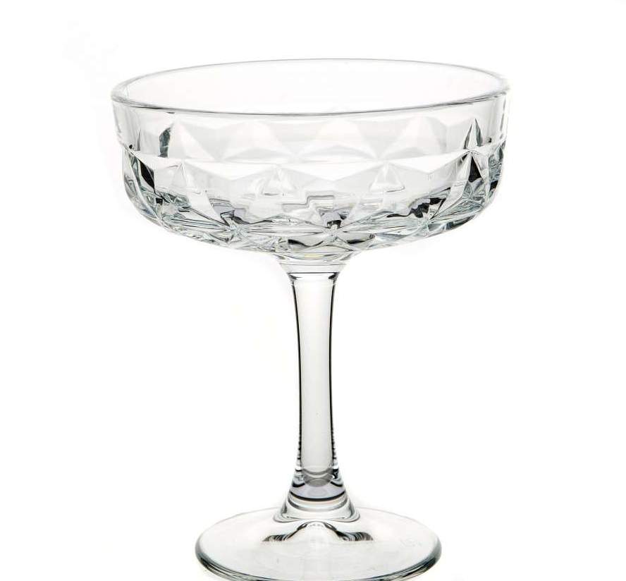 PASABAHCE Estrella 440454B Набор бокалов 235мл д/шампанского 4шт (6)