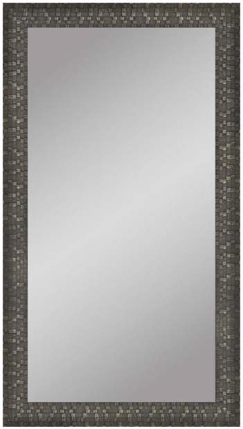 ГРАФИС Зеркало 70х170 Рама 7/Багет 68-197 Серый с серебряной патиной