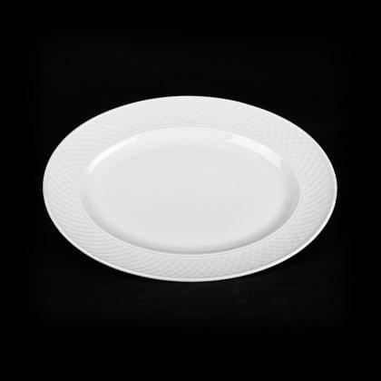 CORONE Palazzo Блюдо с орнаментом фк066 овальное 285х225х20мм 