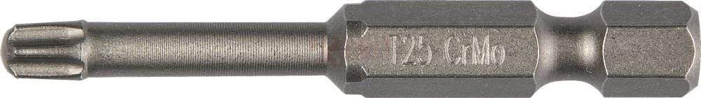 Бита X-Drive Kraftool T25 торсионные кован.обточ. 26125-25-50-2 Cr-Mo сталь Е 1/4 50мм 