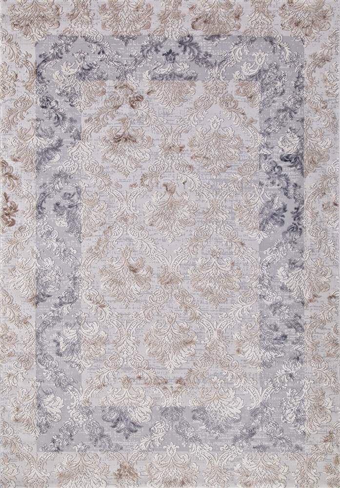 Ковер TOKIO 15503А  1.6х2,3  BEIGE/GREY  овал