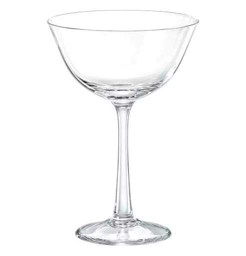 CRYSTALEX BOHEMIA Пралайн 40917/170 Набор бокалов д/шампанского 170мл 4шт (блюдце)