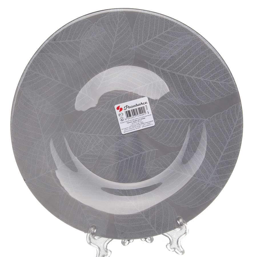 PASABAHCE Графи Тарелка 10328SLBD78 260мм (рис.29236А) упроч.стекло