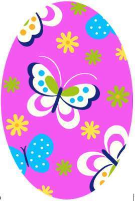 Ковер Baby Carving  6022  1,0х2,0  pembe/pembe  овал