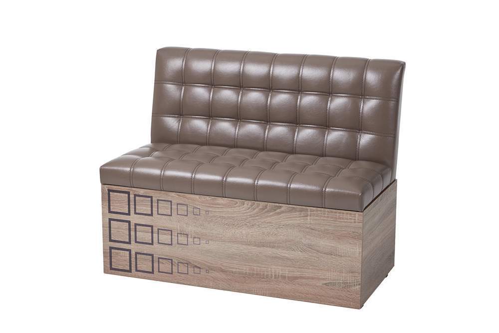 Скамья прямая Денвер (дуб сонома, коричневый)