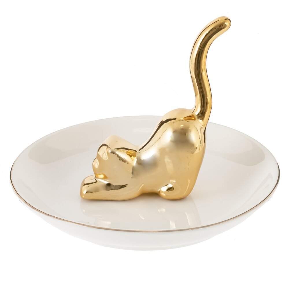 REMECO COLLECTION Подставка д/украшений 815340 Кошка фарфор 13х13х10см