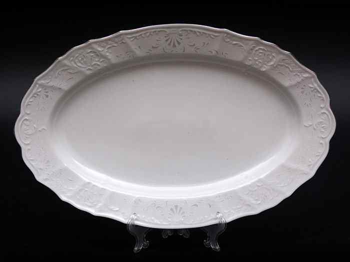 BERNADOTTE Отводка платина Блюдо овальное 26см BE3632021/03817/БТФ0181