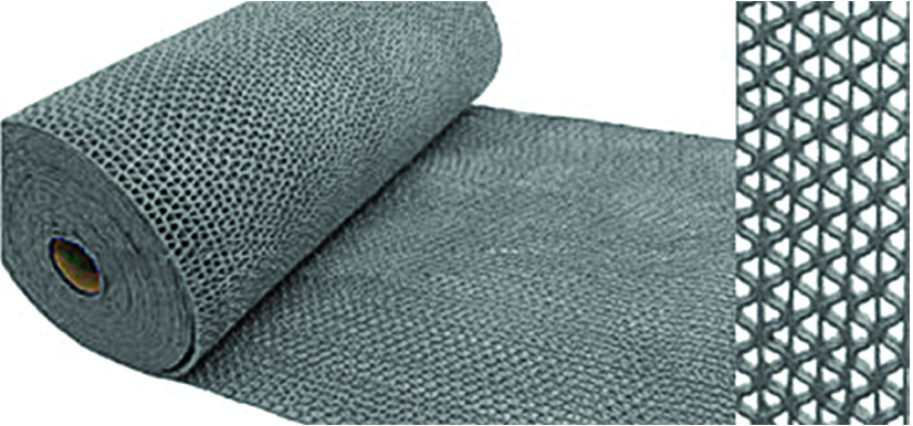 Дорожка против скольжения  Zig-Zag  0,9м  серая  5,0мм 