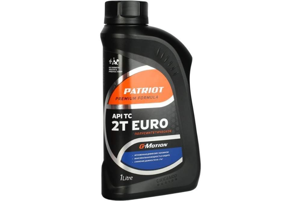 Масло Patriot G-Motion 2T EURO полусинтет. 1л 850030200