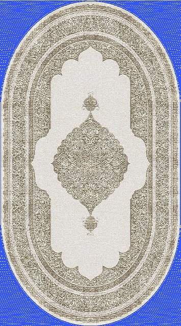 Ковер Rodin Beige 6814/XF62  Beyaz/Kahve 2.0*3.0 