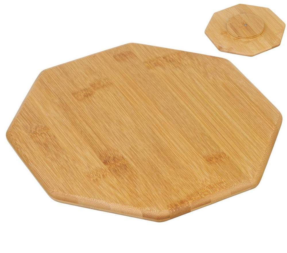 КАТУНЬ бамбук Блюдо вращающееся КТ-БК-05 d25х2,4см