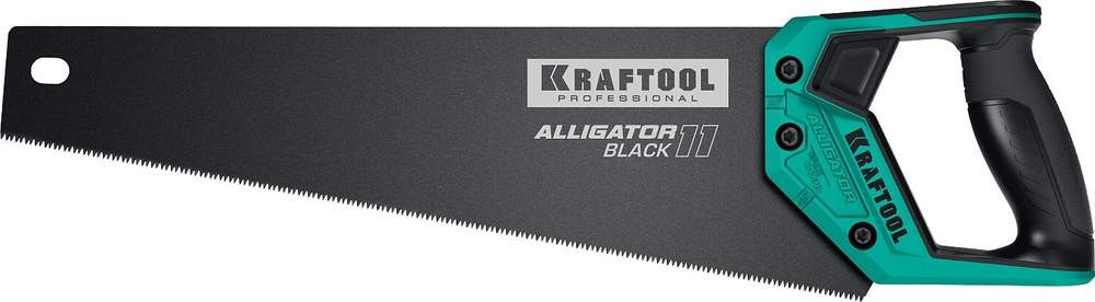 Ножовка Kraftool Alligator Black 11 450мм  д/точного реза  15205-45