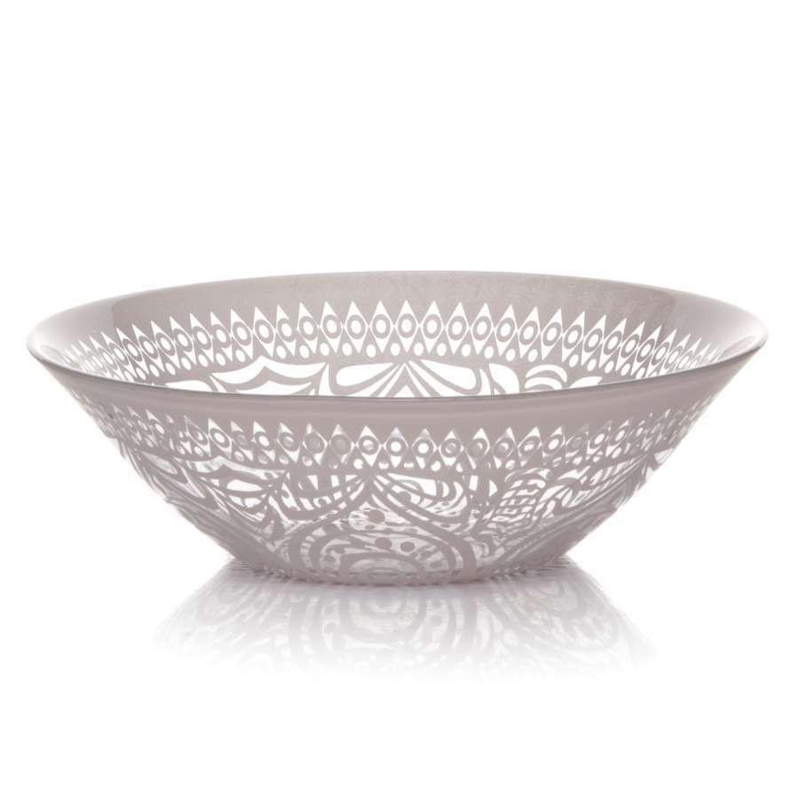 PASABAHCE Бохо Салатник 10533SLBD43 162мм розов. (рис.28768) упроч.стекло