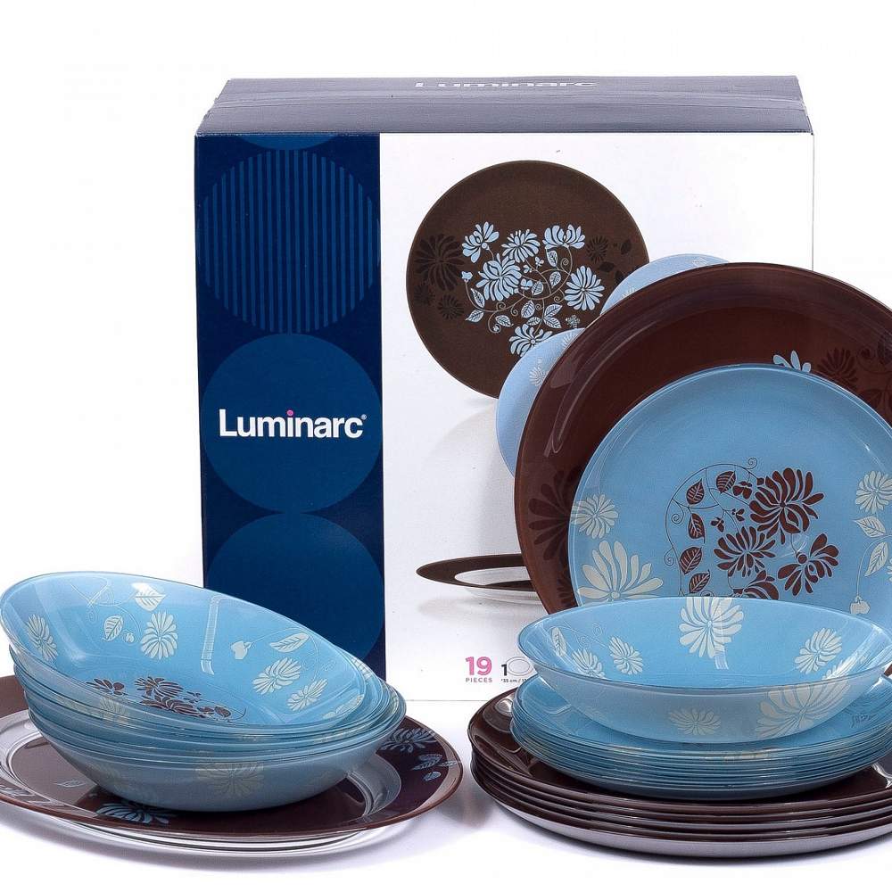 LUMINARC Симпли Томако Пинк набор столовый 19пр. N9714
