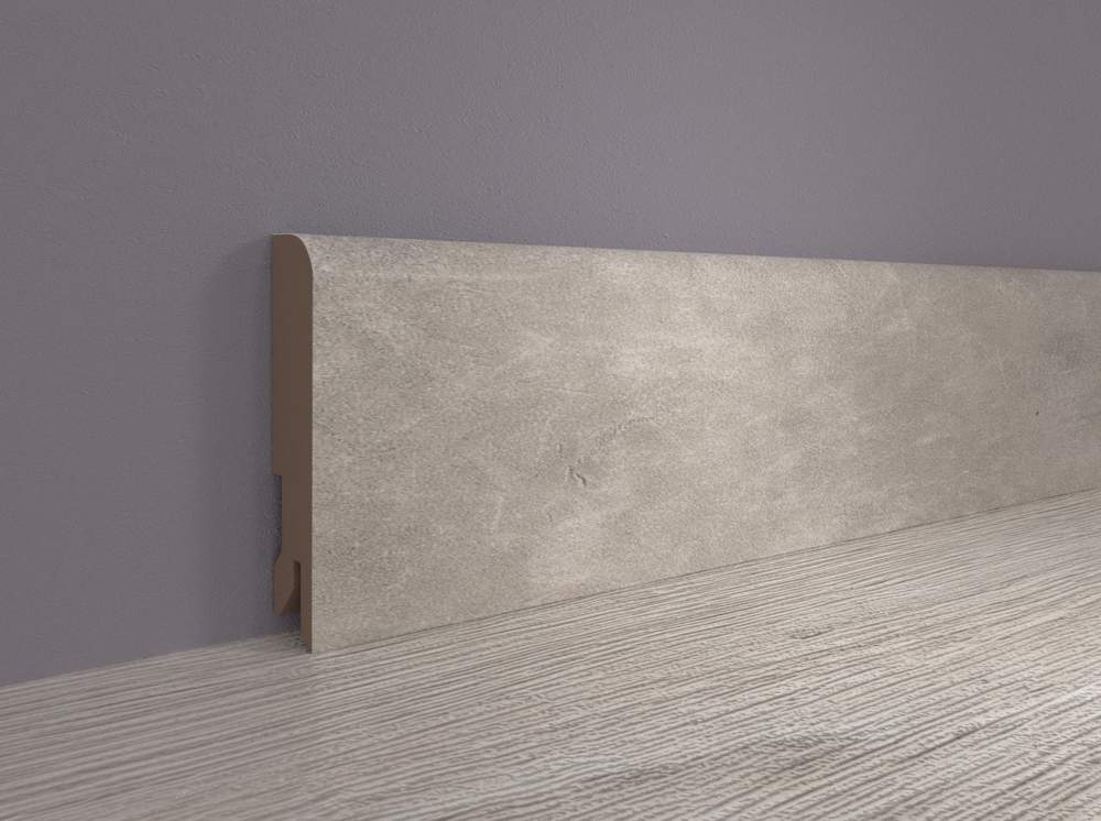 Плинтус МДФ ламинированный, Пл 80МДФ.2400.24011 дуб дакота