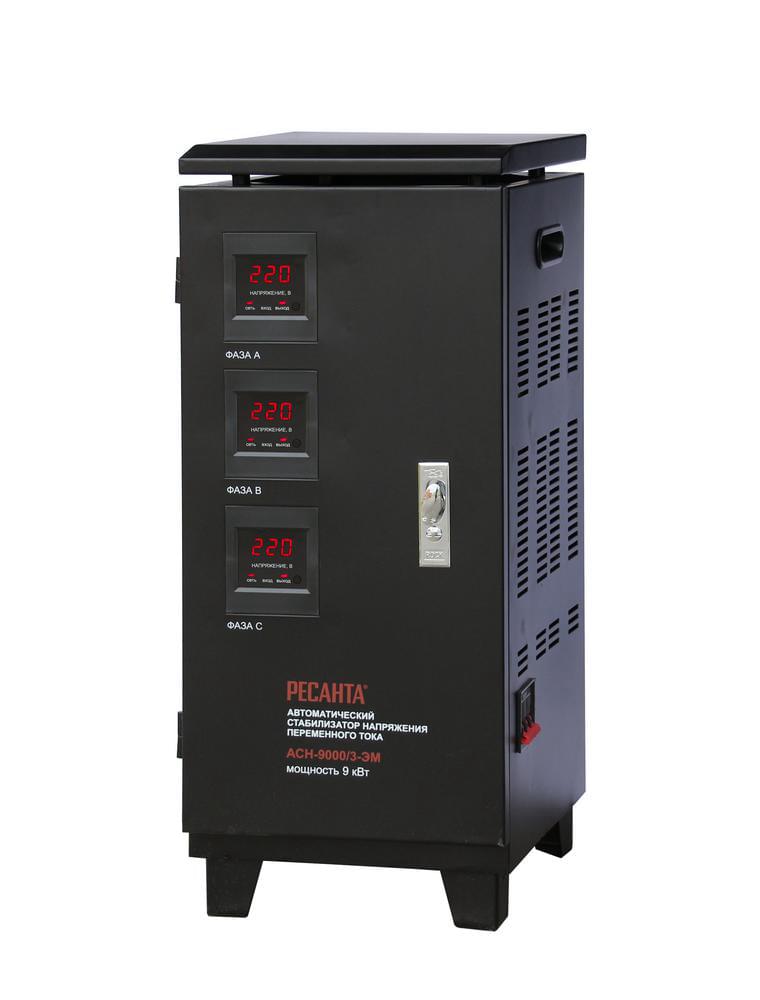 Стабилизатор трехфазный АСН- 9000/3-ЭМ