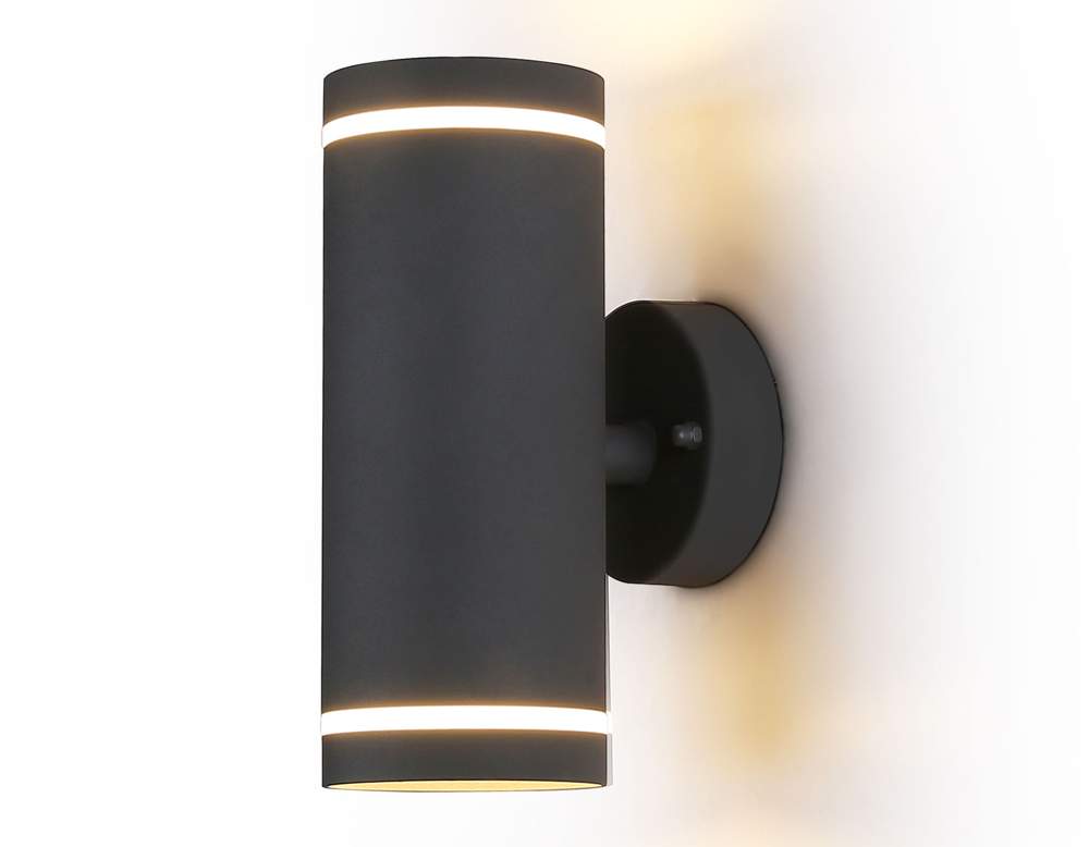 ST3332/2 GR Светильник уличный настенный архитект. серый IP54 GX53 max 15W 