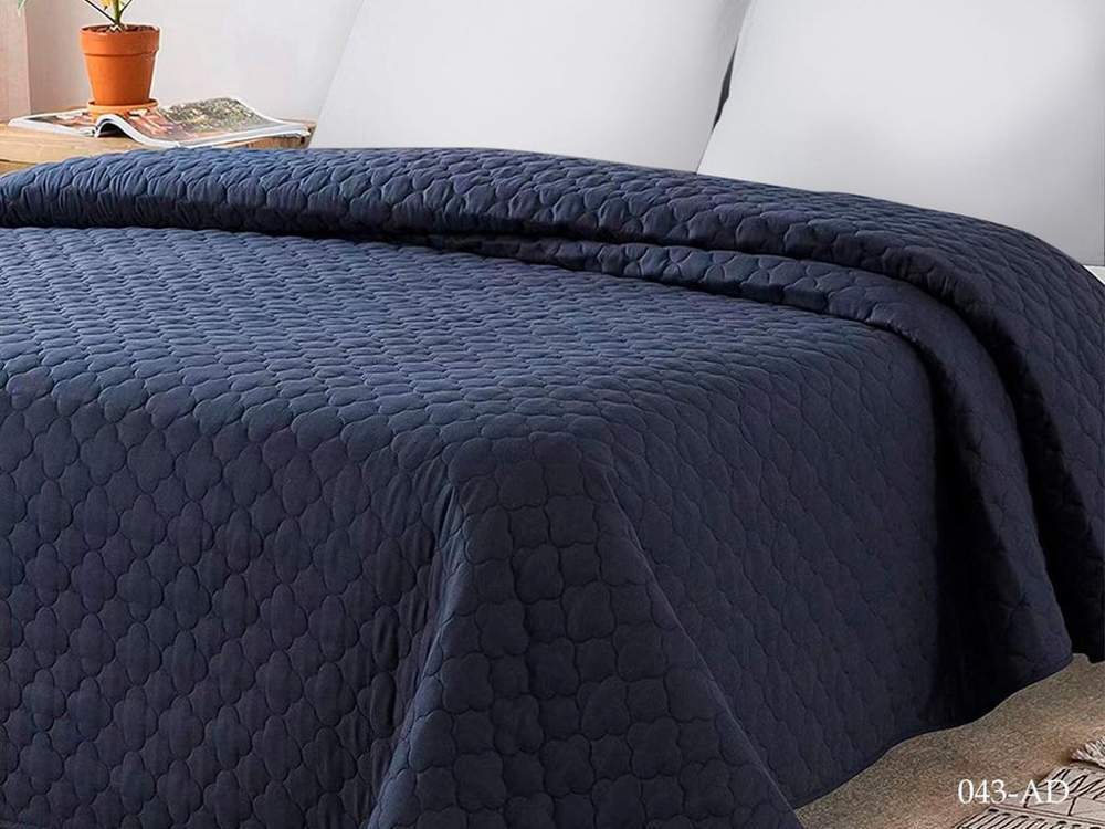 CLEO Покрывало Andora 230/043-AD синий 230х260см полиэстер