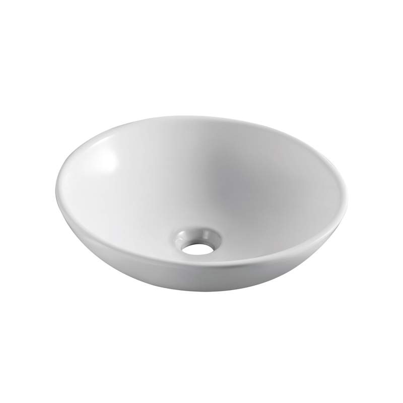 Раковина накладная AZ-415  40,5*40,5*12см круглая