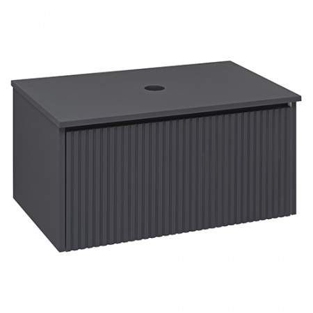 Тумба Monaco  1ящ.подвес.графит 70см 2070GRMON