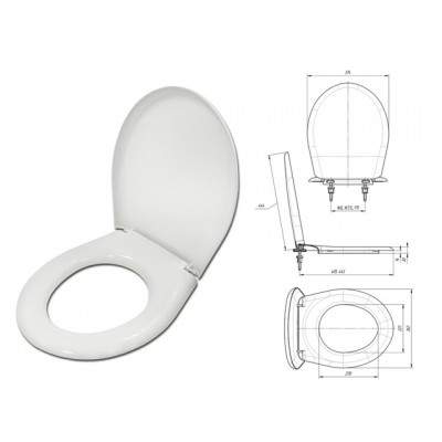 Сиденье д/унитаза УНИВЕРСАЛ  ИНКОЭР  бел.  404991