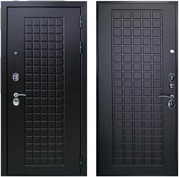 Дверь мет. DIPLOMAT Венге/Венге 960*2050 L