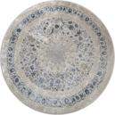 Ковер Califa A5176B/LS1  1,0x1.0  L.Grey C./Blue круг