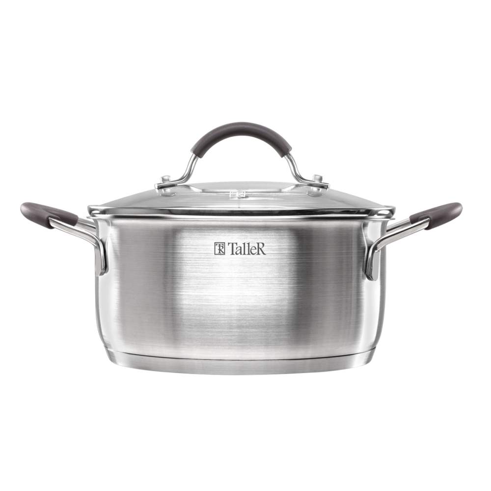 TALLER Лира Кастрюля TR-11022 2000мл нерж.сталь индукция