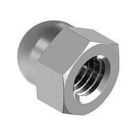 Гайка DIN 1587 колпачковая  нержА2  М6