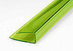 Профиль торцевой П10мм 2,1м зеленый 10П
