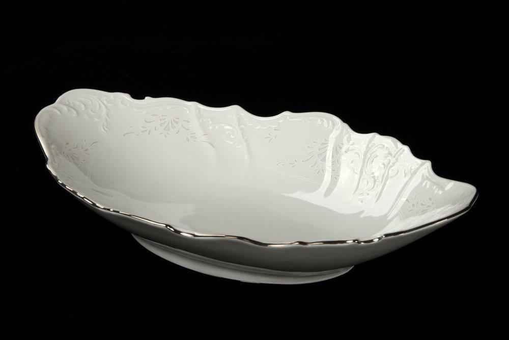 BERNADOTTE Отводка платина Блюдо д/хлеба 34см BE3632021/06973/БТФ0178