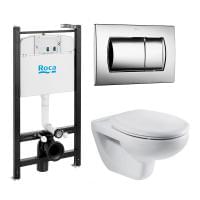 Инсталляция ПЭК ROCA VICTORIA унитаз+ сид.микр.+кнопка